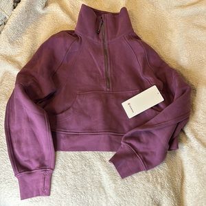 Lululemon Scuba Oversized Funnel Neck Half-Zip
Vintage Plum